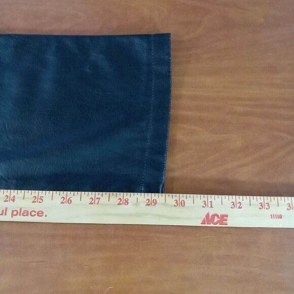 jr-s.com Faux Leather Jeans Women's Size Junior's 5 Black * - Picture 10 of 14